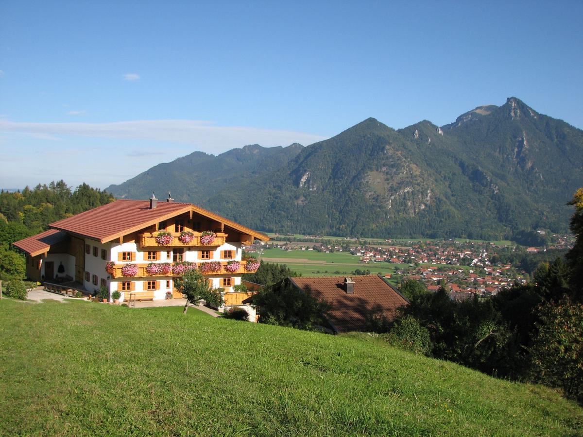 Hacher Josef - Bergpanorama Ferienwohnungen Marquartstein Exterior foto